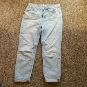 Madewell Light Blue Ankle & Cropped Jeans